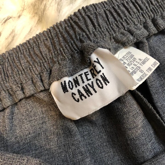 NWT Vintage Deadstock Monterey Canyon Gray High Rise Pants - Picture 9 of 16